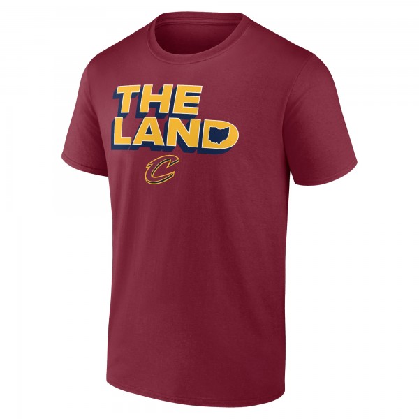 Cleveland Cavaliers Wine Hometown Collection The Land T-Shirt