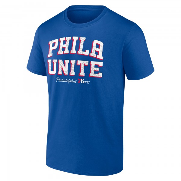 Philadelphia 76ers Royal Hometown Collection Phila Unite T-Shirt