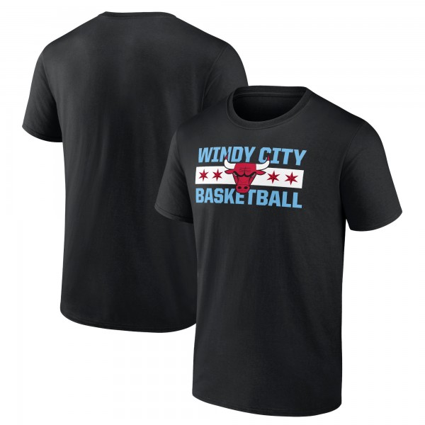 Футболка Chicago Bulls Hometown Collection Windy City - Black