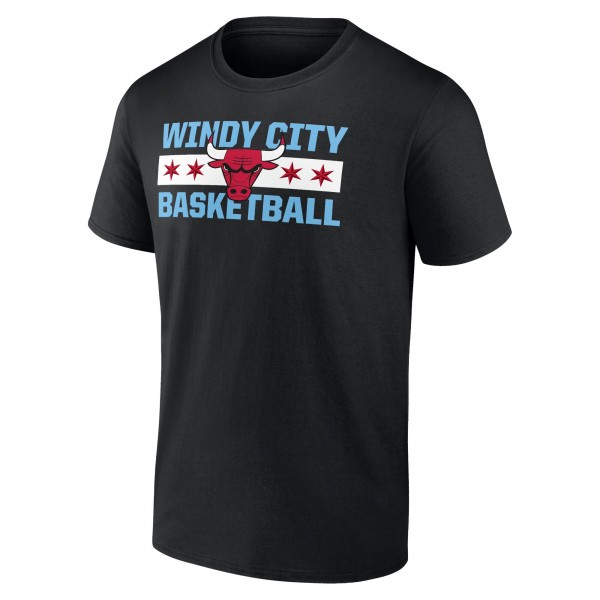 Футболка Chicago Bulls Hometown Collection Windy City - Black