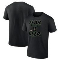 Футболка Milwaukee Bucks Hometown Collection Fear The Deer - Black