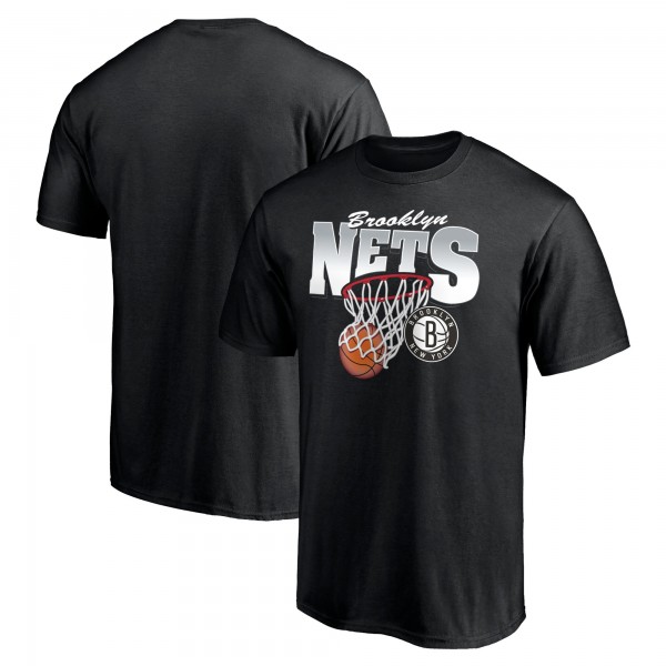 Футболка Brooklyn Nets Black Balanced Floor