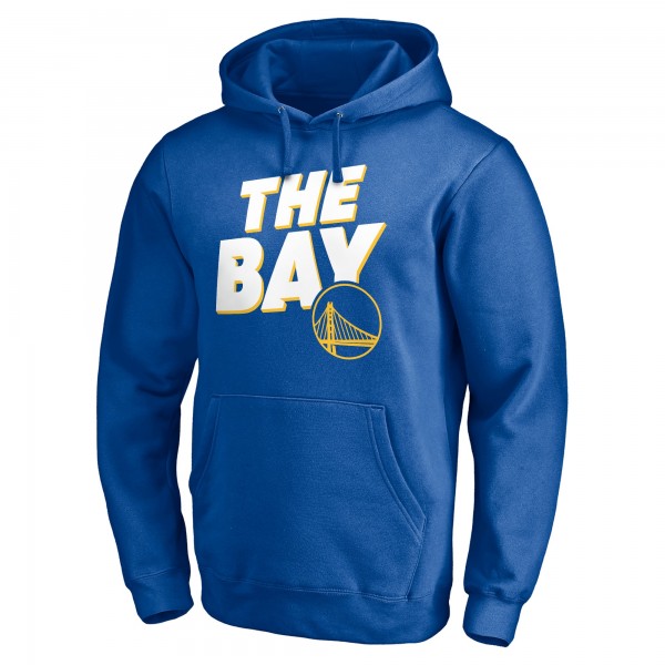 Golden State Warriors Royal Hometown Collection Post Up Pullover Hoodie