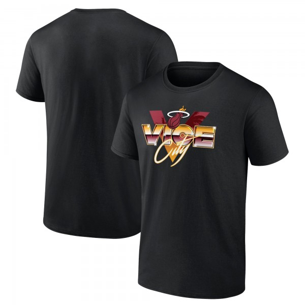Футболка Miami Heat Hometown Collection Vice City - Black