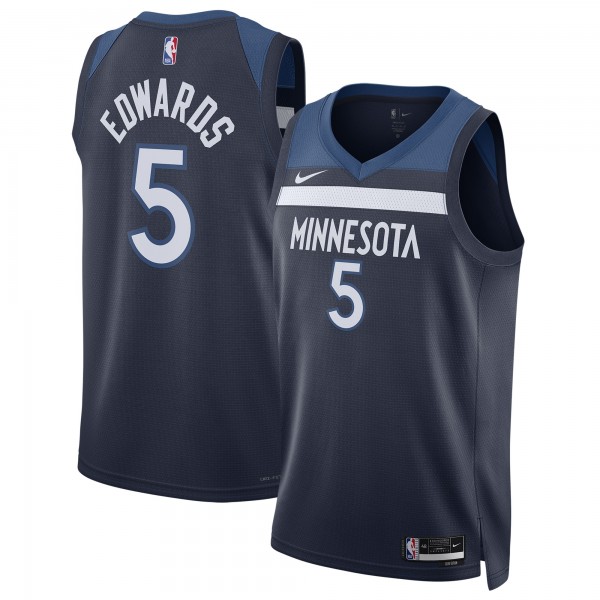 Игровая форма Anthony Edwards Minnesota Timberwolves Nike Unisex Swingman - Icon Edition - Navy