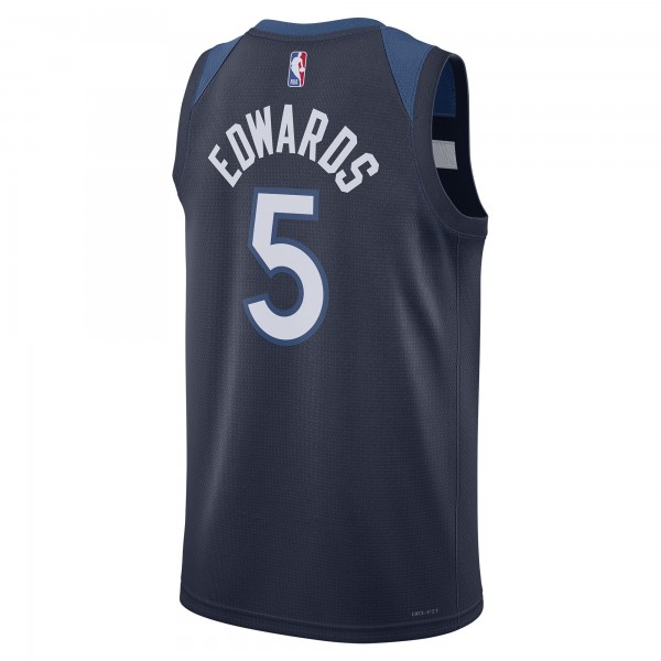 Игровая форма Anthony Edwards Minnesota Timberwolves Nike Unisex Swingman - Icon Edition - Navy