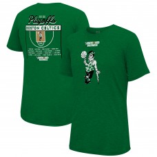 Футболка Boston Celtics Stadium Essentials Unisex 2023 NBA Playoffs Roster - Heather Kelly Green