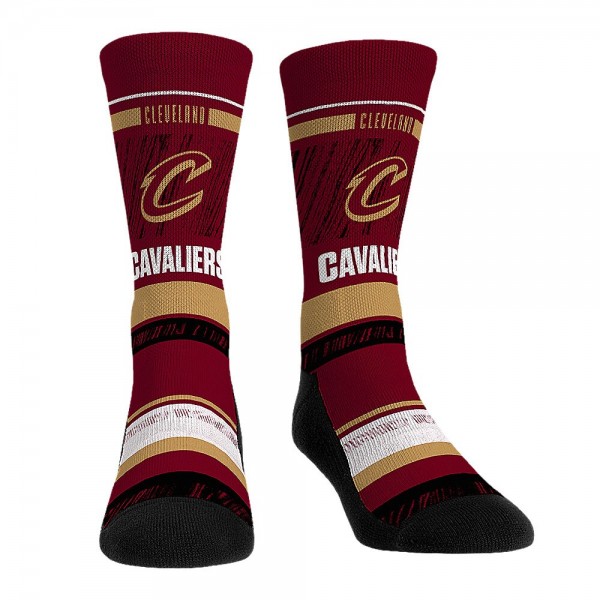 Три пары носков Donovan Mitchell Cleveland Cavaliers Rock Em Unisex Player Crew
