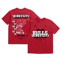 Футболка Chicago Bulls Bleacher Report x Mitchell & Ness Unisex World Tour - Red