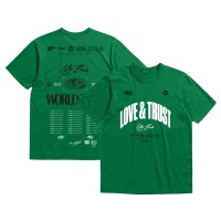 Футболка Boston Celtics Bleacher Report x Mitchell & Ness Unisex World Tour - Kelly Green