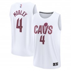 Evan Mobley Cleveland Cavaliers Fast Break Replica Player Jersey - Association Edition - White