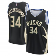 Игровая форма  Giannis Antetokounmpo Milwaukee Bucks Youth Player - Statement Edition - Black