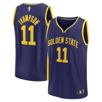Игровая джерси Klay Thompson Golden State Warriors Fast Break Replica Player - Statement Edition - Navy
