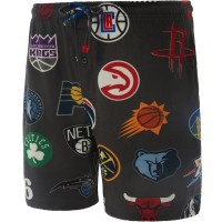 Шорты NBA Concepts Sport Windfall Allover Microfleece Jam - Charcoal