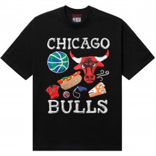 Футболка Chicago Bulls NBA x MARKET Unisex Claymation - Black