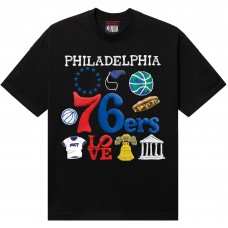 Футболка Philadelphia 76ers NBA x MARKET Unisex Claymation - Black