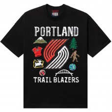 Футболка Portland Trail Blazers NBA x MARKET Unisex Claymation - Black