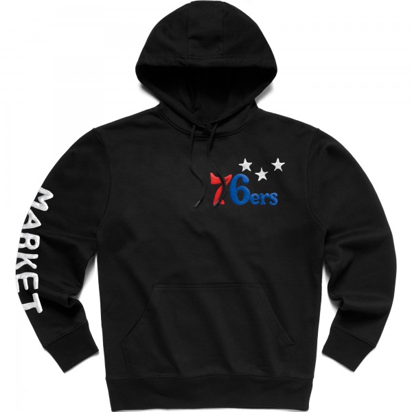 Толстовка Philadelphia 76ers NBA x MARKET Unisex Claymation - Black