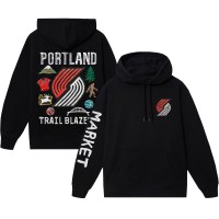 Толстовка Portland Trail Blazers NBA x MARKET Unisex Claymation - Black