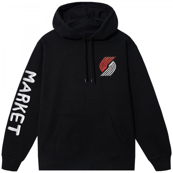Толстовка Portland Trail Blazers NBA x MARKET Unisex Claymation - Black