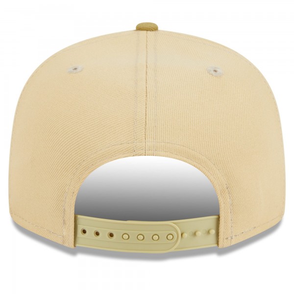 Бейсболка Philadelphia 76ers New Era Khaki/Tan Green Collection Repreve 9FIFTY Snapback