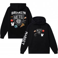 Толстовка Brooklyn Nets NBA x MARKET Unisex Claymation - Black
