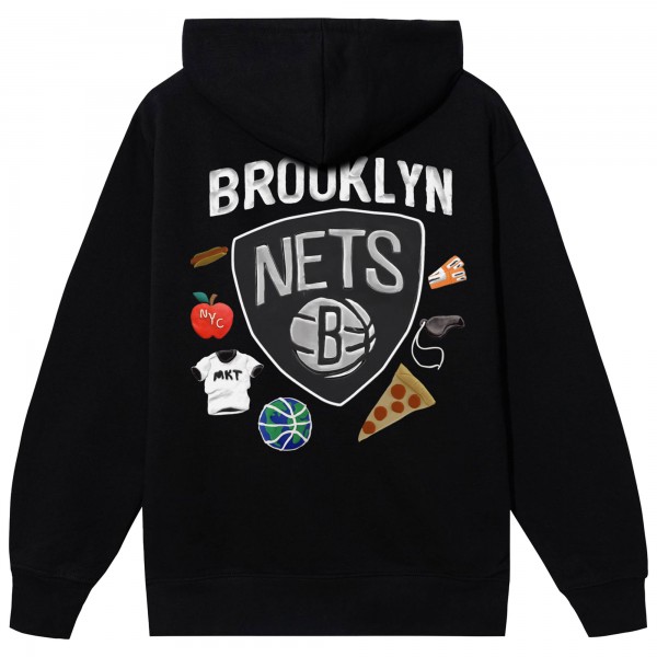 Толстовка Brooklyn Nets NBA x MARKET Unisex Claymation - Black