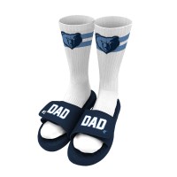 Носки и шлепки Memphis Grizzlies ISlide Dad - Navy