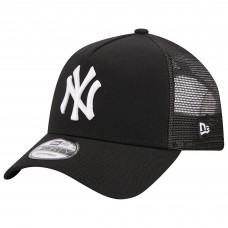 Бейсболка New York Yankees New Era A-Frame 9FORTY Trucker - Black