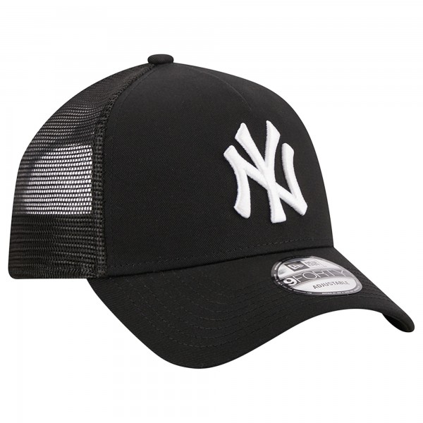 Бейсболка New York Yankees New Era A-Frame 9FORTY Trucker - Black