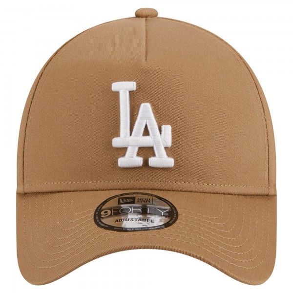 Бейсболка Los Angeles Dodgers New Era A-Frame 9FORTY - Khaki