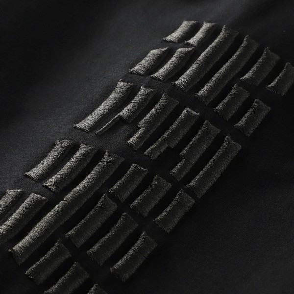 Футболка New York Knicks FISLL 3D Puff Print Sliced Logo - Black