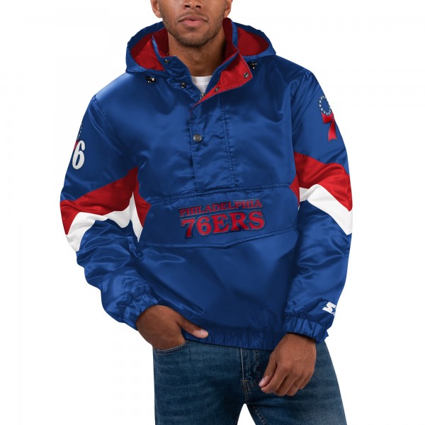 Куртка Philadelphia 76ers Starter Force Play Satin - Royal
