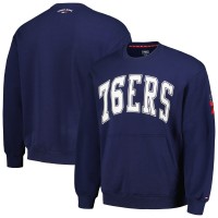 Philadelphia 76ers Tommy Jeans Navy Henry Pullover Sweatshirt