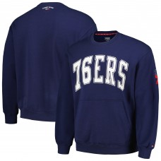 Philadelphia 76ers Tommy Jeans Navy Henry Pullover Sweatshirt