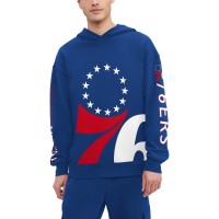 Philadelphia 76ers Tommy Jeans Royal Kenny Pullover Hoodie