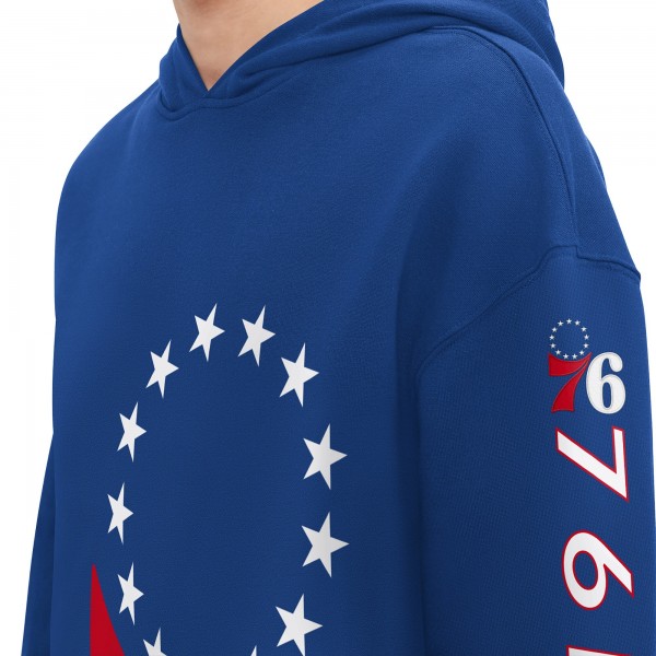 Philadelphia 76ers Tommy Jeans Royal Kenny Pullover Hoodie