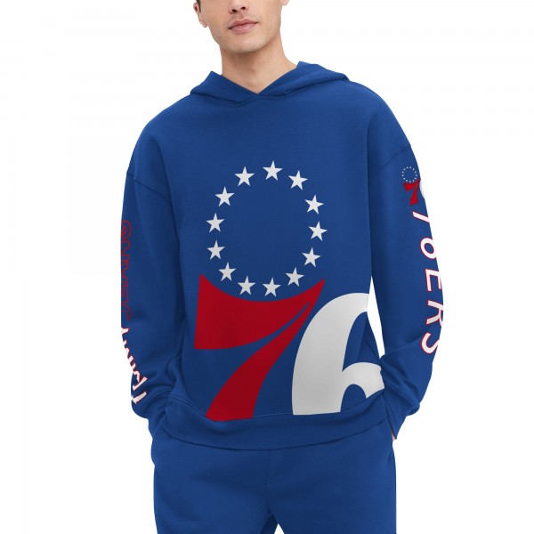 Philadelphia 76ers Tommy Jeans Royal Kenny Pullover Hoodie