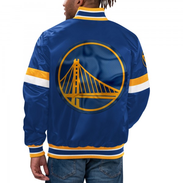 Куртка на кнопках Golden State Warriors Starter Home Game Satin Varsity - Royal
