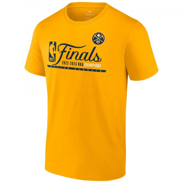 Игровая форма  Чемпионская футболка Denver Nuggets 2023 NBA Finals Champions Close Out Roster - Gold