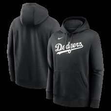 Los Angeles Dodgers Nike Black Logo Club Fleece Hoodie