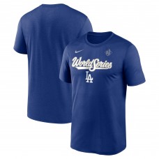 Los Angeles Dodgers Nike Royal 2025 World Series Authentic Collection Legend Dri-FIT T-Shirt