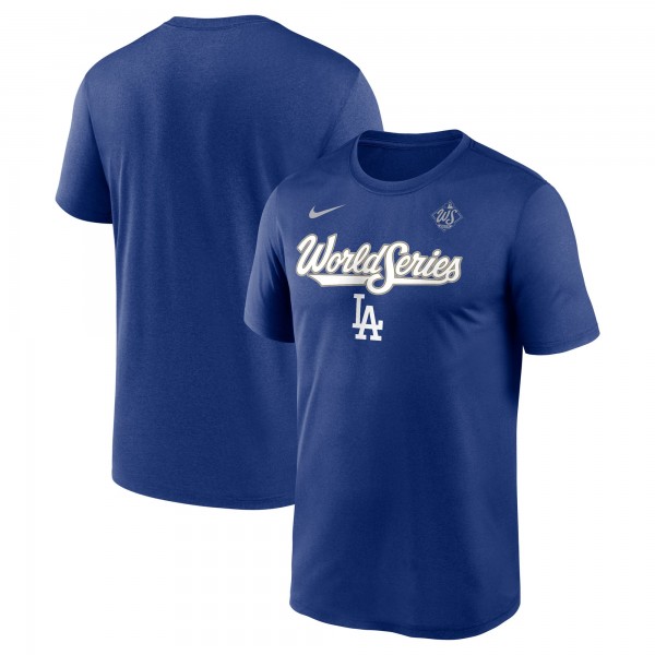 Los Angeles Dodgers Nike Royal 2025 World Series Authentic Collection Legend Dri-FIT T-Shirt