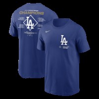 Los Angeles Dodgers Nike Royal 2025 World Series Champions Roster T-Shirt