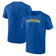 Футболка Golden State Warriors Logo Athletic Royal Wordmark