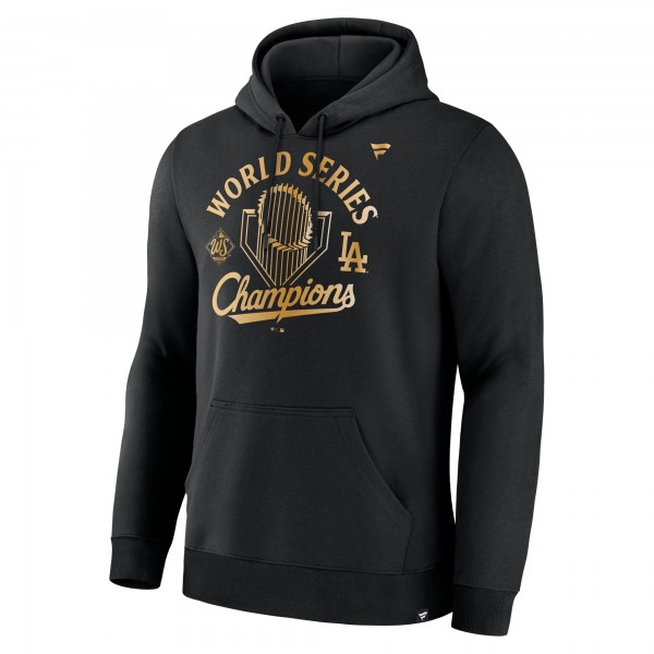 Los Angeles Dodgers Fanatics Black 2025 World Series Champions Locker Room Parade Hoodie