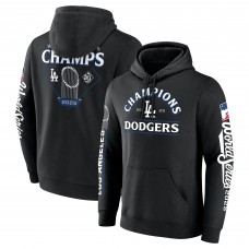 Los Angeles Dodgers Fanatics Black 2025 World Series Champions Hoodie