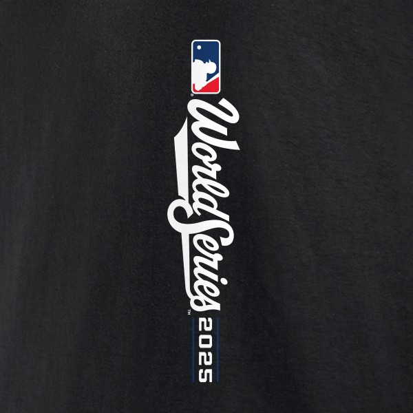 Los Angeles Dodgers Fanatics Black 2025 World Series Champions Hoodie