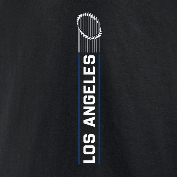 Los Angeles Dodgers Fanatics Black 2025 World Series Champions Hoodie