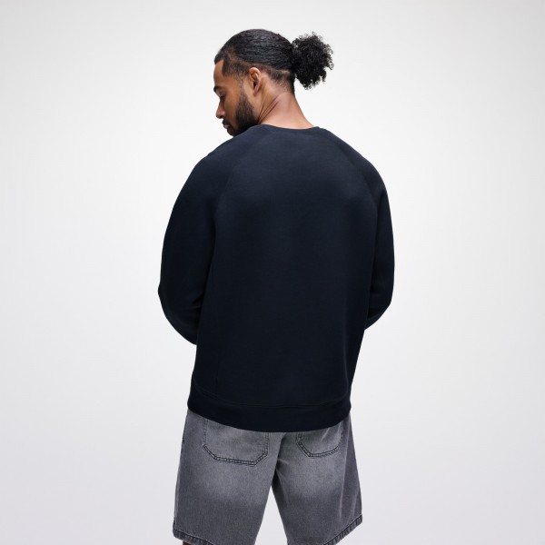 Los Angeles Dodgers Nike Black Tech Fleece Raglan Sweatshirt